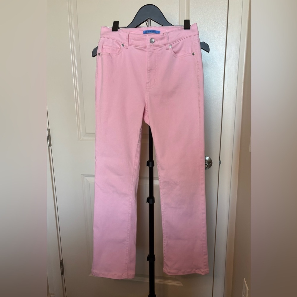 J. McLaughlin Women's Cropped Jeans in Soft Pink Size 2